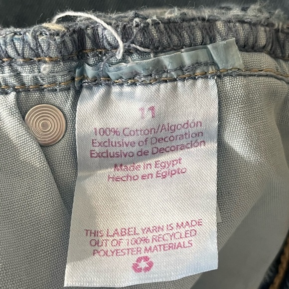 No Boundaries Blue Straight Leg Jeans with NY Patch - Picture 5 of 5